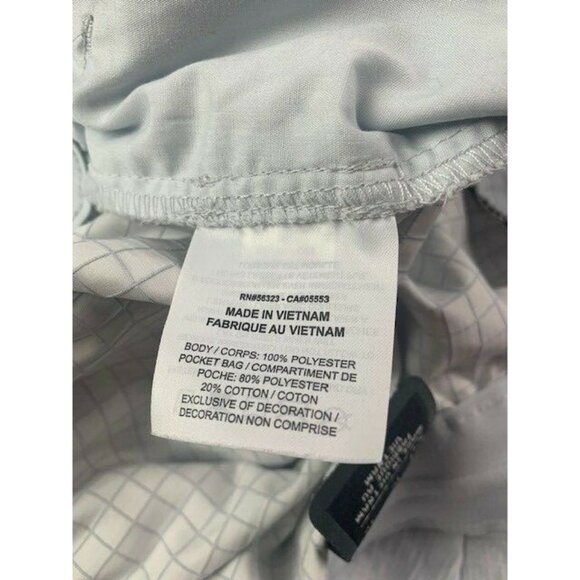 NIKE Mens Elastic Waist Drawstring Mens Shorts Size XL Light Gray - Picture 5 of 6